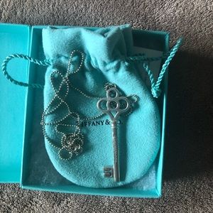Tiffany & Co Heart Key Pendant